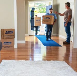 Arpin Long Distance Movers helping move box's